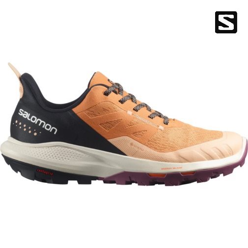 Tenis Senderismo Salomon Outpulse GTX Mujer Naranjas Negros | MX WZMB920